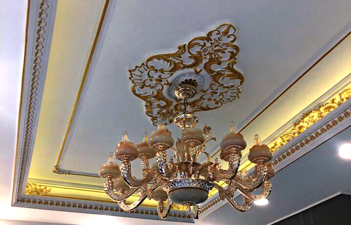 Thi công trần thạch cao giất cấp hiện đại Tại Hà Nội