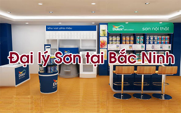 Cửa hàng đại lý phân phối sơn chất lượng tại Bắc Ninh